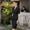 AD职业套装气质女神范主持人正装夏季2023新款商务短袖西装套裙 商品缩略图1