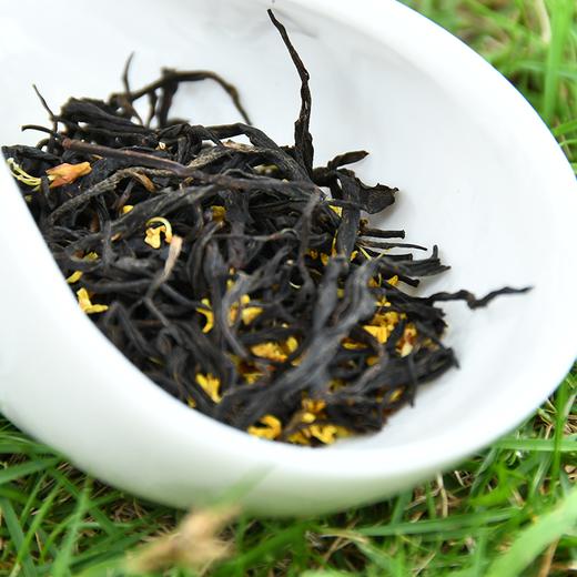 聚芳永【桂花九曲红梅】养颜养胃组合花茶80g铁盒装 商品图1