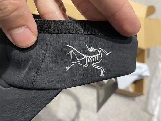 点此购买 始祖鸟Calvus Visor男女户外防晒遮阳帽空顶速干帽 gz 258176 商品图6