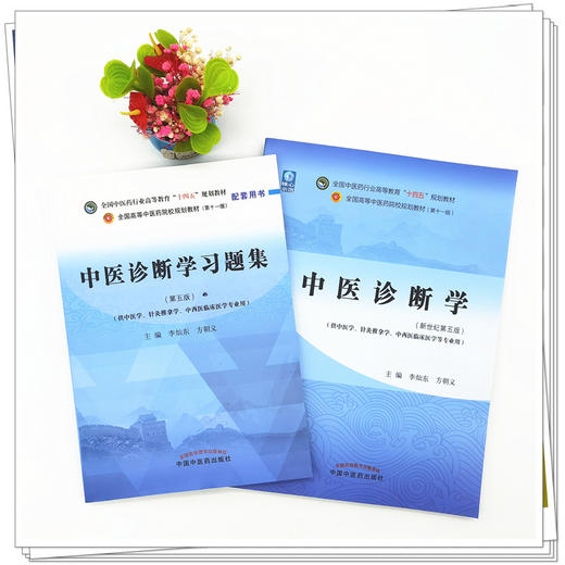 套装2本 中医诊断学+中医诊断学习题集 李灿东 方朝义 著 全国中医药行业高等教育十四五规划教材配套用书 中国中医药出版社 商品图2