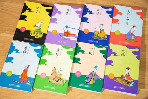 《蔡志忠国学经典》全8册   7~14岁都适读的国学漫画 商品图2