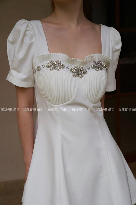 【门店同款】夏季泡泡袖钉钻短西装裙 150999577 商品图6