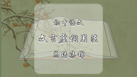 初中语文常见文言虚词用法总结集锦 商品图0