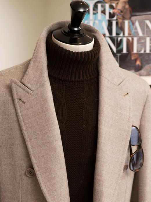 Orazio Luciano Cashmere Polocoat 商品图1