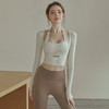 时尚专业瑜伽服套装女，新款夏季爆款！挂脖设计，运动不掉落。长袖健身服，透气舒适，跑步神器。让你时尚健康的同时尽情释放运动能量！ 商品缩略图4