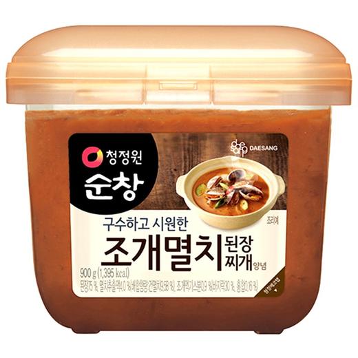 淳昌鲜贝银鱼大酱汤调料450g순창 조개멸치 된장찌개양념 商品图0