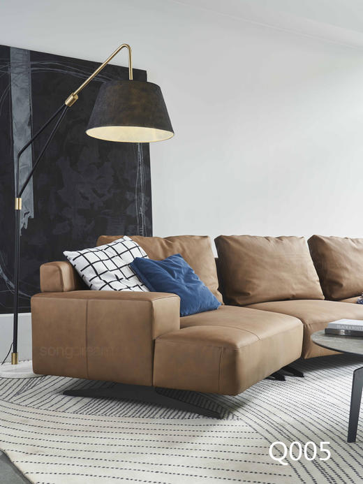 Frey 沙发 | 更多座位组合，皮布面料可选，详询客服 商品图4