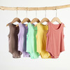 【清仓捡漏39.9三件】宝宝背心三角包屁哈衣，夏季超薄款护肚内衣婴儿童连体睡衣服莫代尔，柔软舒适面料，凉爽透气，手感华滑爽，亲肤触感，让人爱不释手 商品缩略图3