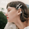 ZEGL设计师花梦系列花朵发夹女侧边2023新款后脑勺一字夹发饰头饰 商品缩略图3