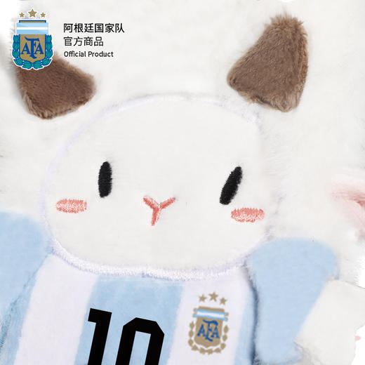 【三星冠军款】阿根廷队官方商品|小羊咩西毛绒手机壳苹果保护套 商品图3