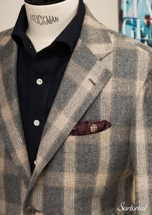 Orazio Luciano Flannel Jacket 商品图5