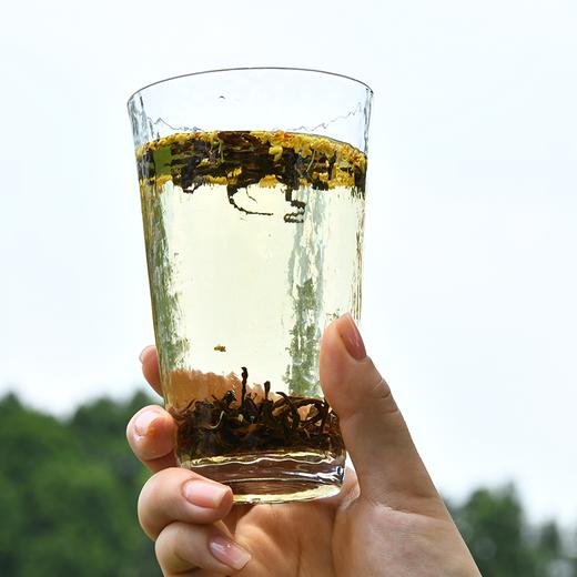 聚芳永【桂花九曲红梅】养颜养胃组合花茶80g铁盒装 商品图3