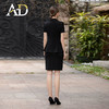 AD高端职场商务女装气质黑色西装套装夏季2023新款律师职业装套裙 商品缩略图3