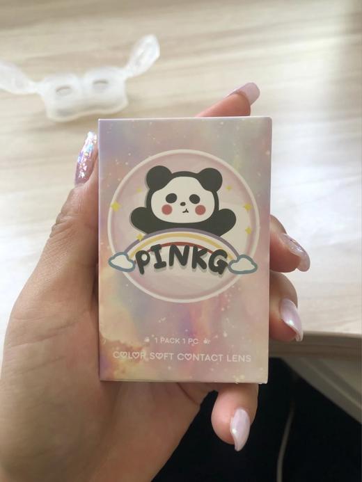 Pinkg半年抛·糯米团·14.2mm中等着色·韩产2片 商品图3