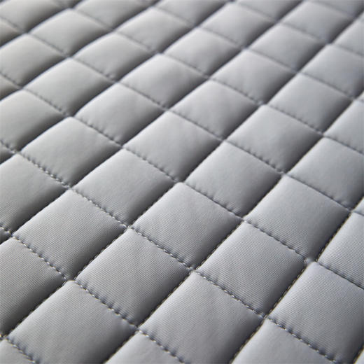 【武汉】银鹏汉棉乳胶席床笠三件套-米兰灰（凉席180*200cm+枕套48*74cm*2) 商品图9