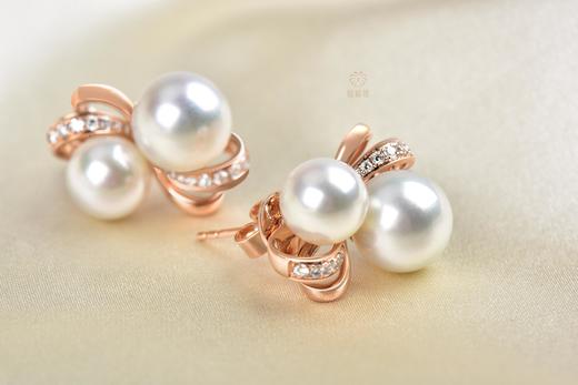 【福蝶】珍珠耳钉    ZZ12302027 商品图3