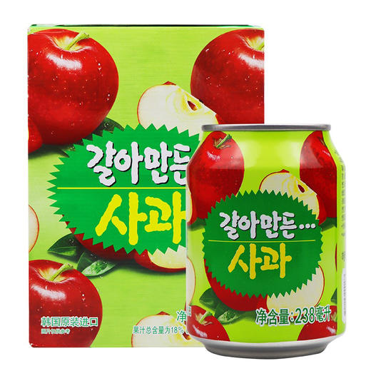 海太苹果果汁238ml 商品图0