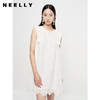 NEELLY纳俪商场同款法式刺绣爱心无袖连衣裙女气质花边下摆娃娃裙N23061Y01197 商品缩略图2