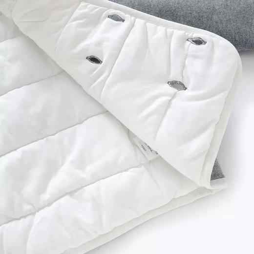 英氏-童衣类（冬）C9英针短帽外套 铅花灰 商品图3