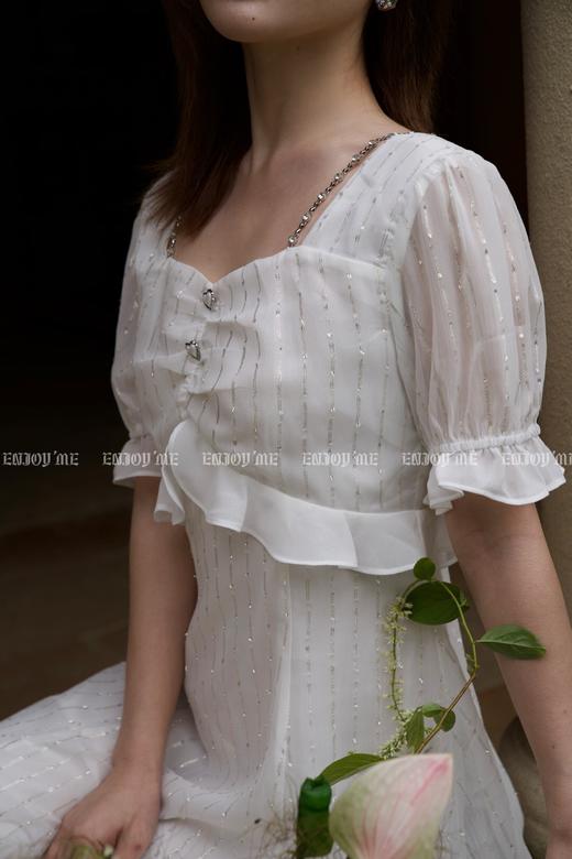 【门店同款】夏季银丝爱心扣连衣裙 151004017 商品图4