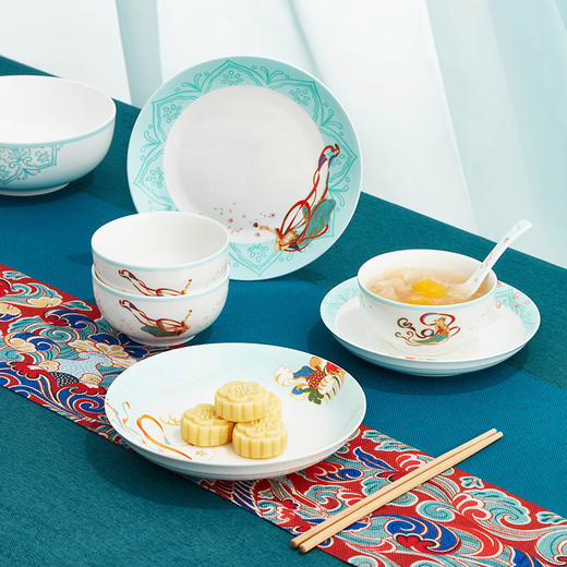 敦煌飞天32头餐具 商品图3