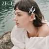 ZEGL设计师花梦系列花朵发夹女侧边2023新款后脑勺一字夹发饰头饰 商品缩略图4