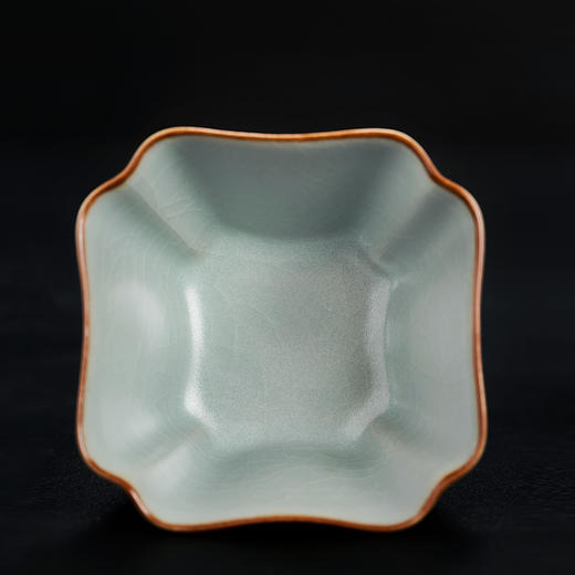 丰子汝窑 四方杯 天青汝瓷开片品茗茶杯主人杯单杯茶盏礼品 商品图7