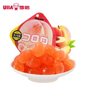 52g悠哈酷露露桃子味软糖