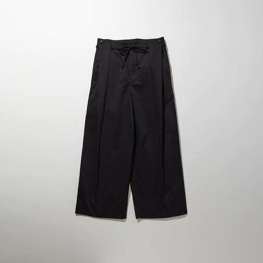 KUON Cotton Twill Hakama Trousers 高支精梳棉阔腿剑道裤休闲裤 商品图1