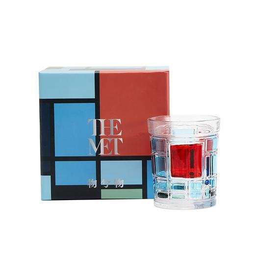 大都会艺术博物馆现代艺术系列 蒙德里安手工浮雕玻璃杯礼盒310ml 商品图4
