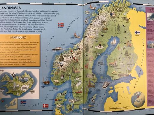 儿童彩色地图册 配多幅彩色地图 精装16开 商品图11