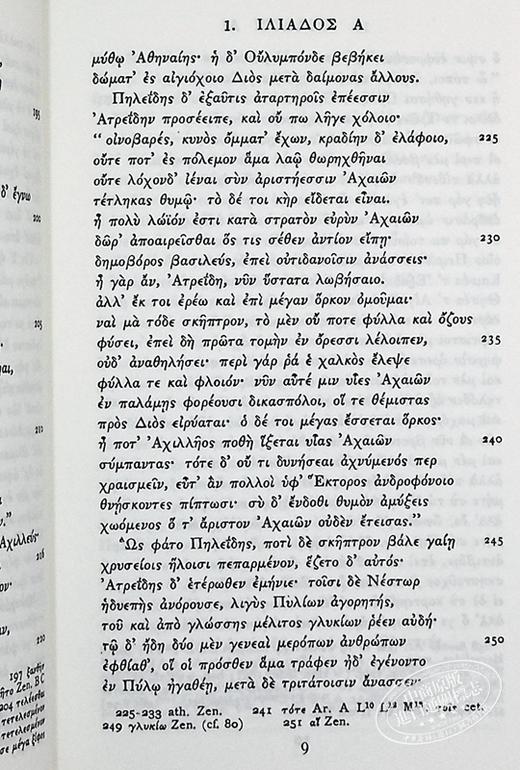 【中商原版】荷马 卷一：伊利亚德（牛津经典文本系列） 英文原版 Homer Vol. I. Iliad (Books I-XII) D.B. Monro 商品图7
