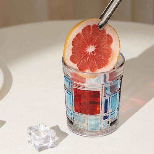 大都会艺术博物馆现代艺术系列 蒙德里安手工浮雕玻璃杯礼盒310ml 商品图2