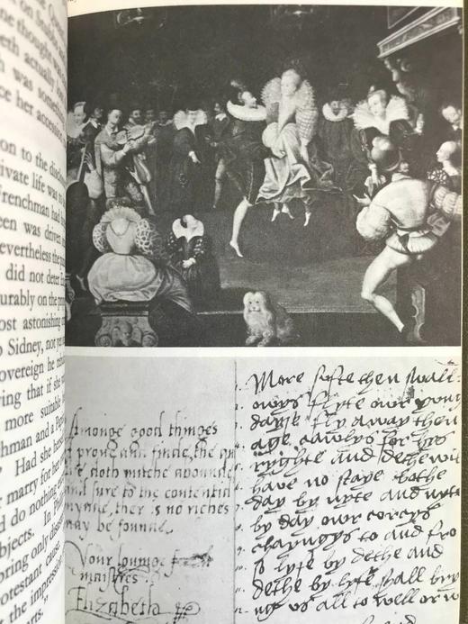 伊丽莎白女王传 29幅插图 苍鹭出版社（HeronBooks）复古仿皮精装本 商品图5