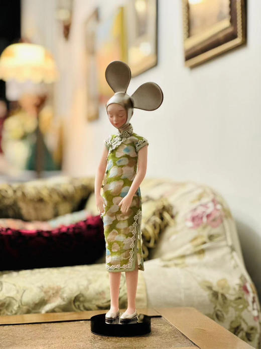 荒歌《旗袍-沉睡的眼泪》然女孩 商品图0