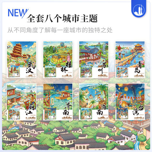 【团购秒杀】小小旅行家绘本中国行·第二辑 全8册 3-8岁 商品图4