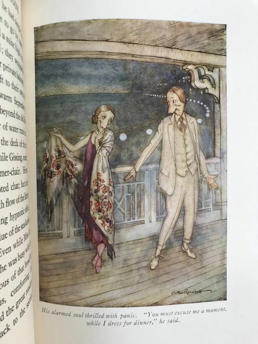 限量175册！约20世纪早期 克里斯托弗·莫利《蓝调从何而起》 鬼才拉克姆4幅彩色16幅黑白插图 布脊精装大16开 商品图7