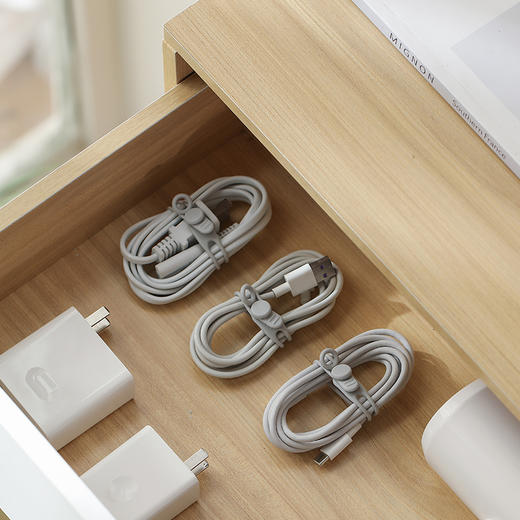 FaSoLa多功能硅胶扎带绑带束口带束线带数据线理线器 商品图0