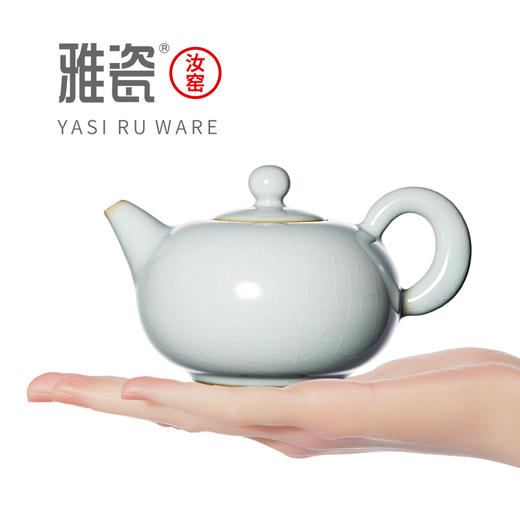 汝窑珠壶套装（一壶六杯） 商品图6