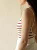 Vintage Red Stripe Bodysuit 商品缩略图6