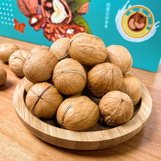 天生好果天生好果大礼包员工福利个性化定制手剥草本核桃礼盒1000克 商品图2