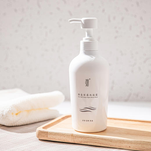 【清爽沐浴】海盐深藻沐浴露 500ml   温和清洁 商品图0
