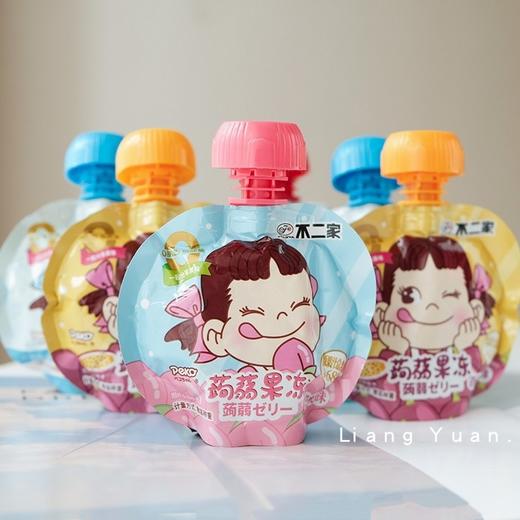 不二家蒟蒻果冻白桃百香果120g 商品图3