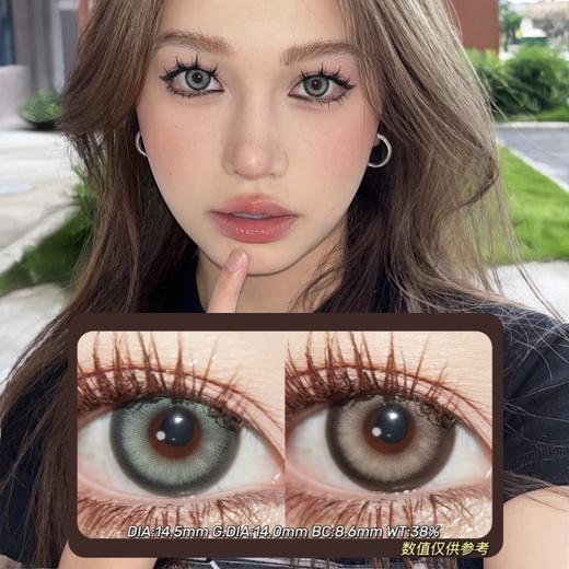 HANAWINK年抛·白日猫&泰姬陵·14.5mm(着色参考14.0mm) 0-1000度(有525/575) 韩产进口·(建议佩戴6-8个月左右更换) 商品图0