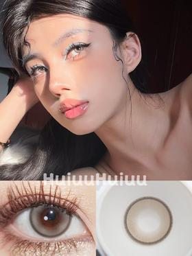 【中直径】ICECANDY-奶枣暖灰-14.2mm【年抛 0-1000度 含有525/575】