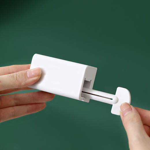 FaSoLa 懒人挤牙膏神器自动手动洗面奶壁挂式牙膏按挤压器置物收纳架夹子 商品图11