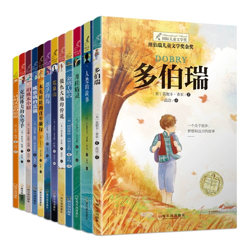 纽伯瑞儿童文学奖全套12册国际儿童文学大奖成长小说系列绘本三年级四五六年级阅读课外书小学生阅读书籍12册（礼盒装）