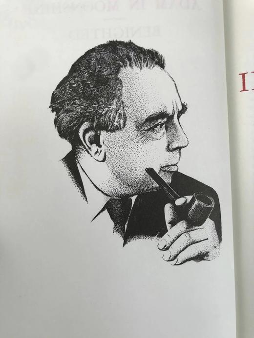 普里斯特利《月光下的亚当/愚昧无知》 1幅肖像插图 苍鹭出版社（HeronBooks）复古仿皮精装本 商品图2