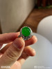 3044206，老坑高冰艳绿蛋面戒指。具体价格微信咨询 商品缩略图7