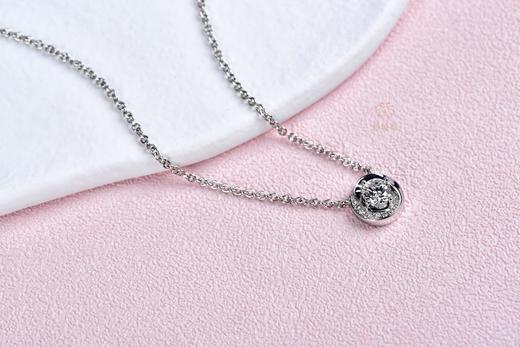 【玫瑰之约】钻石项链   CB2306011 商品图2